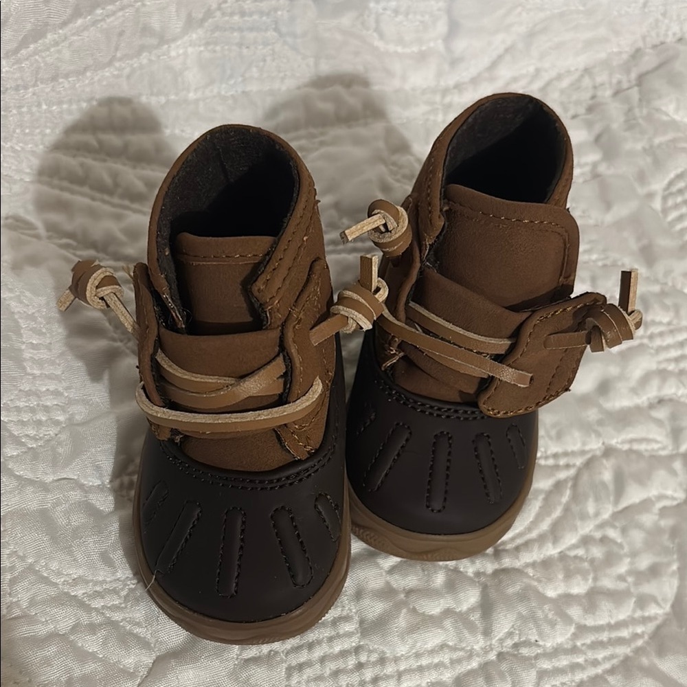 Sperry Brown baby Boots - Picture 6 of 7